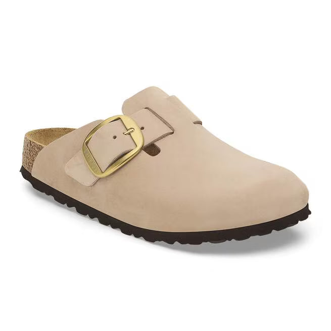 Birkenstock Boston Big Buckle- Tobacco brown